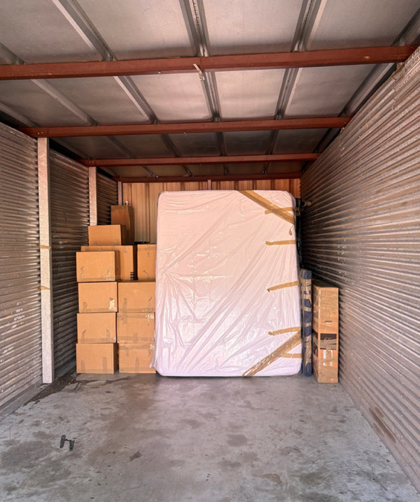 Storage delivery — neat and organized
